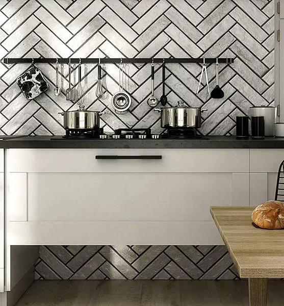 Керамогранит BRICKWALL Negro 7*28