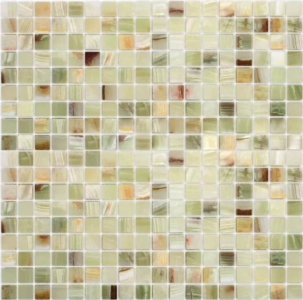 Мозаика Pietrine Onice Jade Verde POL 1.5x1.5 30.5x30.5
