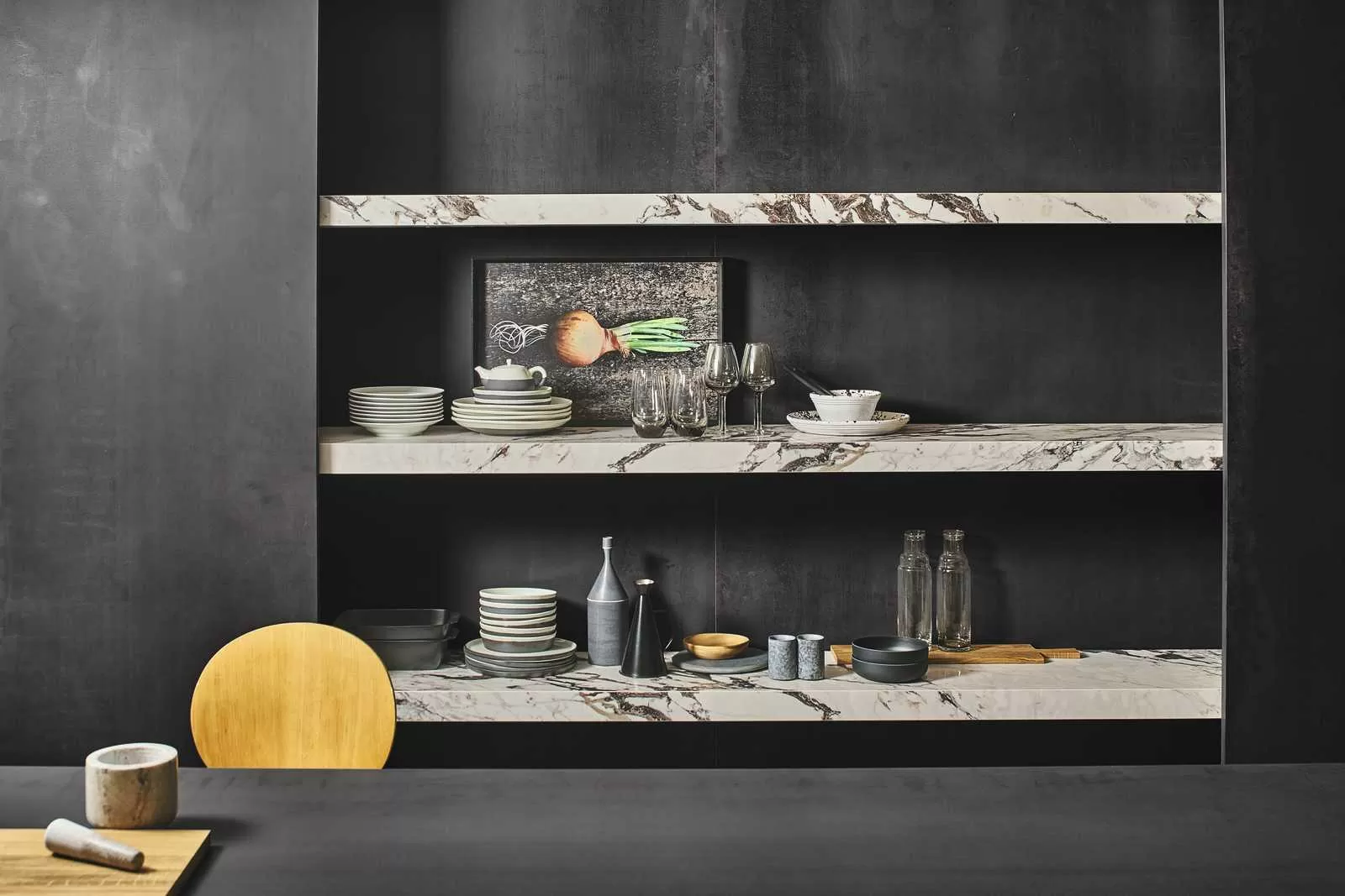 Керамогранит M11G Grande Metal Look Iron Dark matt. 120x240