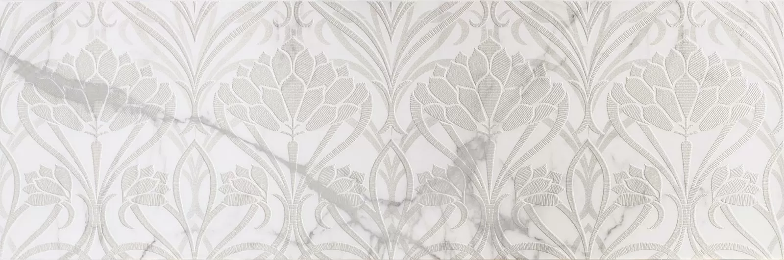Плитка M8T7 Allmarble Wall Statuario Lux Decoro Regent 40x120