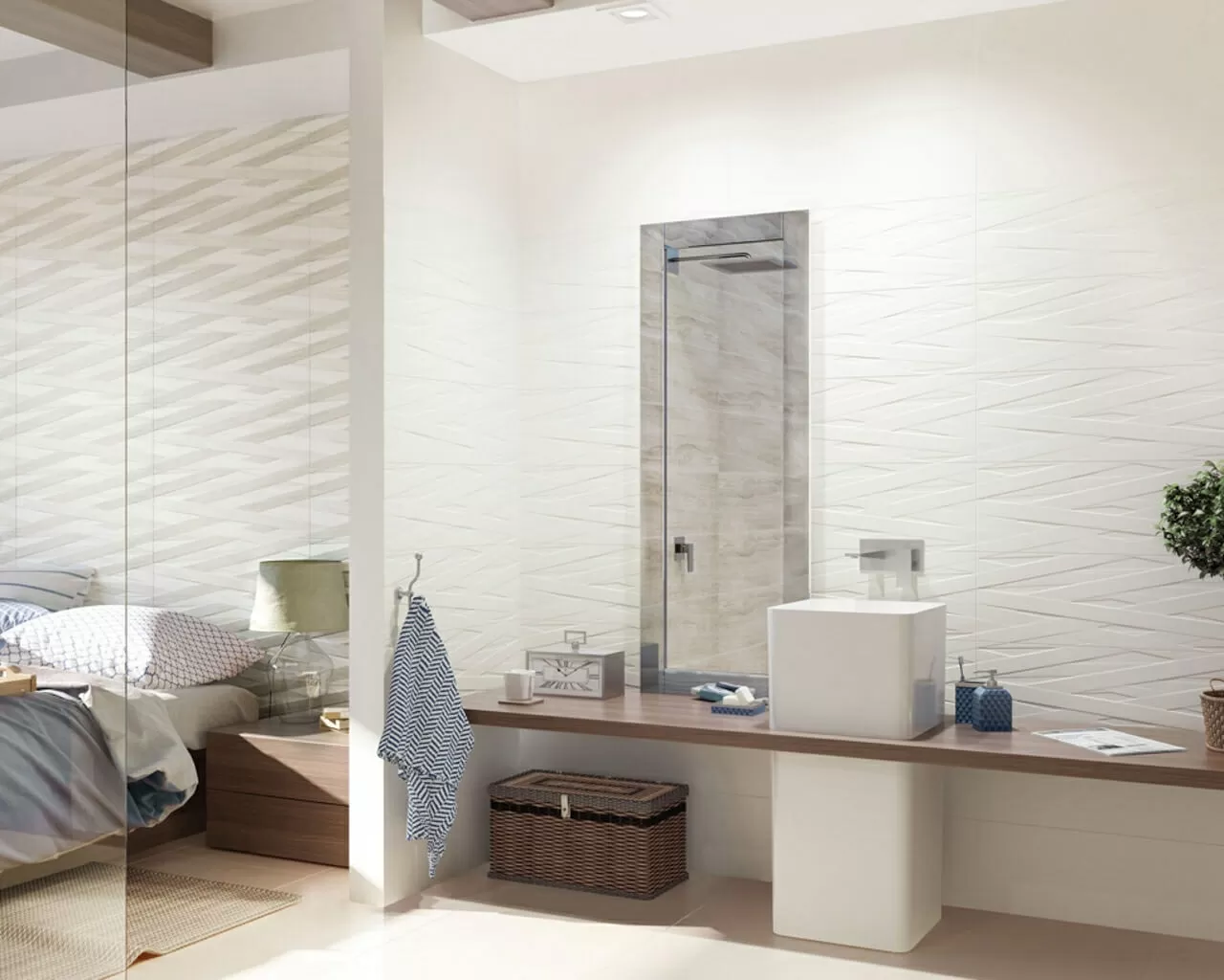 Плитка Elia Crema 25х75