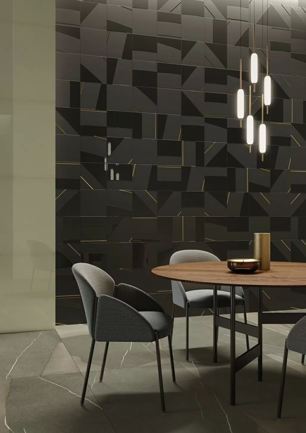 Керамогранит 610010002629 Metropolis Graphite Dark Nat Rett 60x120
