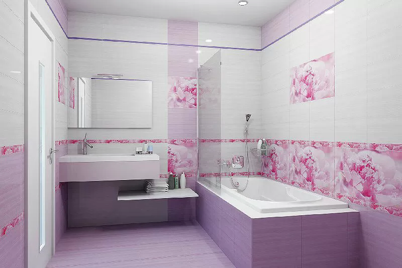 Плитка Бордюр рельефный Peony br1020D281-2 20х10