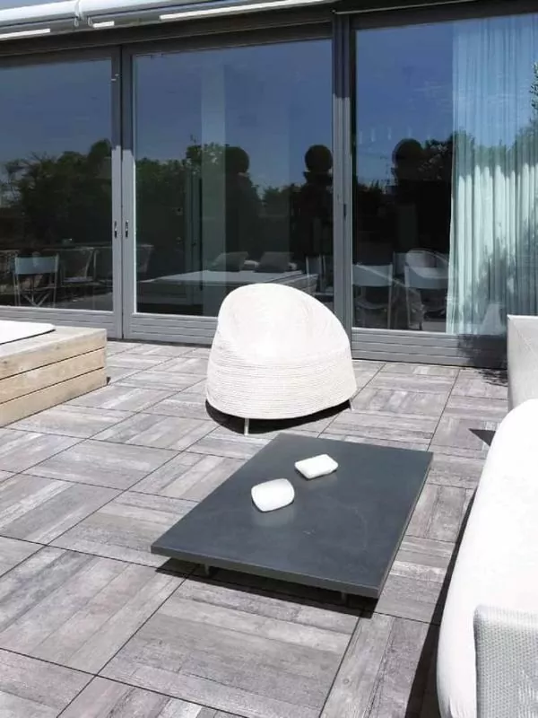 Керамогранит Icon Outdoor White Ret 60x60