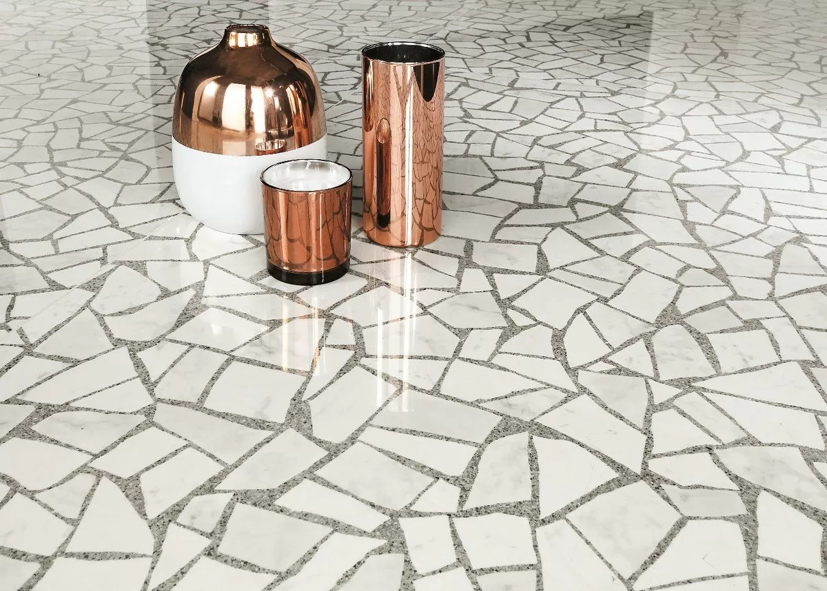 Керамогранит ATW3 Marvel Terrazzo White 60x60