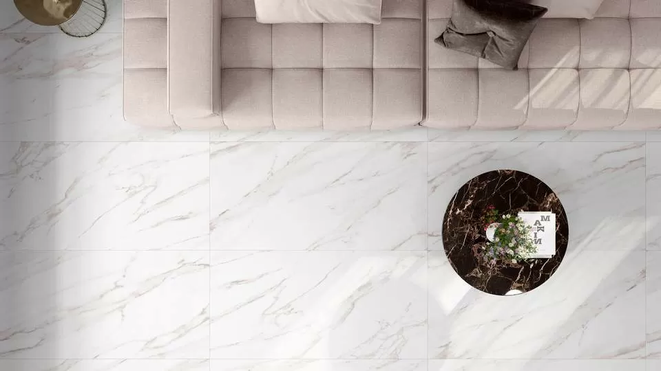 Керамогранит AT. Pompei Blanco Mat Rett 90x90