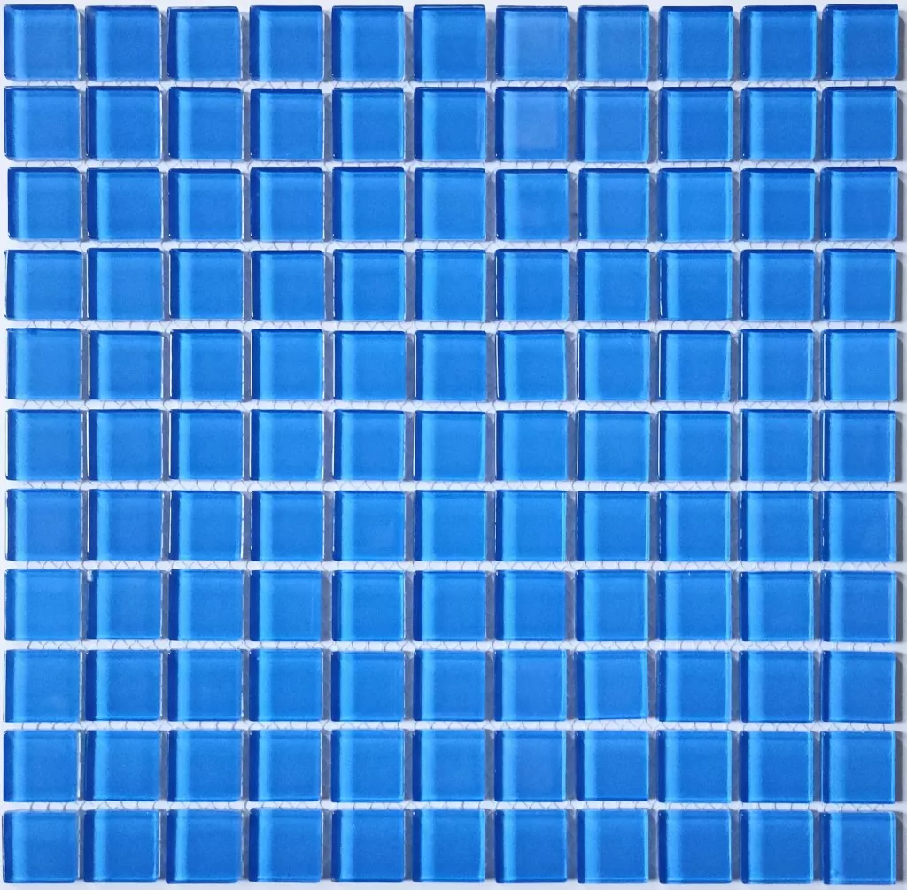 Мозаика Royal blue (стекло) 4*25*25 300*300