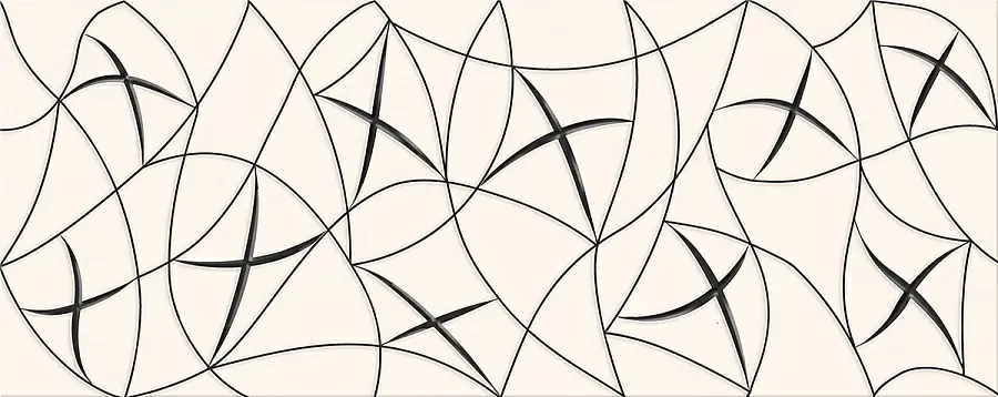 Плитка Декор Vela Beige Stella 20,1x50,5