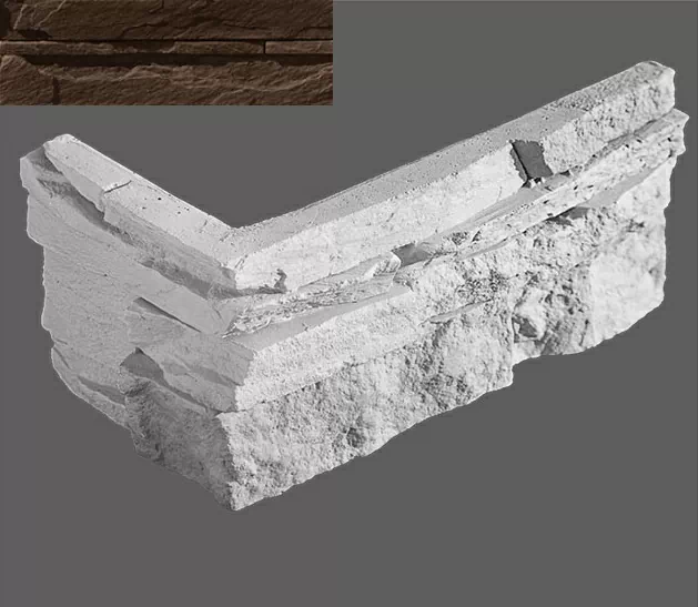 Искусственный камень Угловой элемент Луара 510/8,5x10x1,5