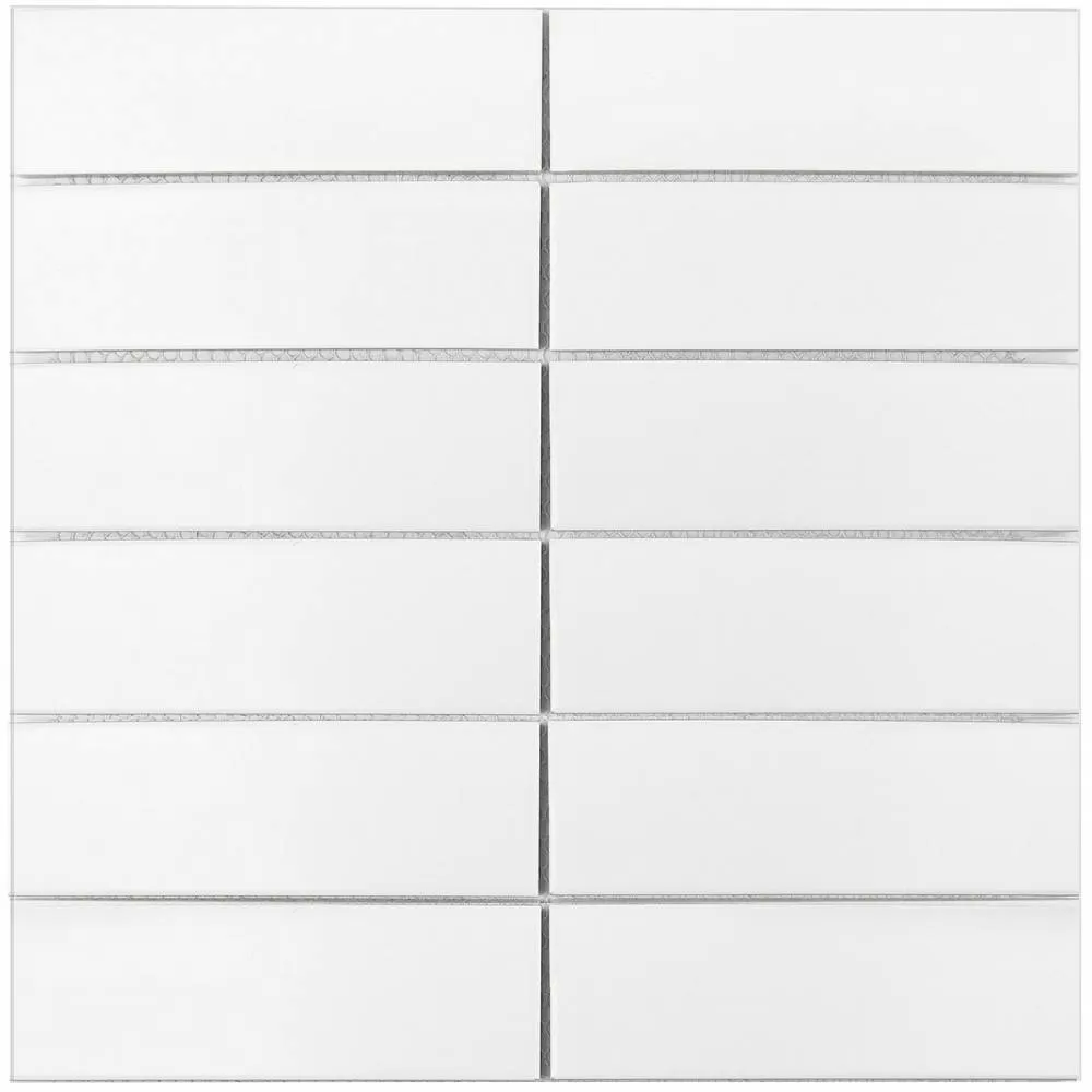 Мозаика V-VW56000 White Matt 4.7x14.7 30х30x6