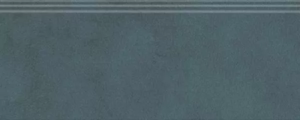 Плитка FMF019R Плинтус Чементо синий тёмный матовый обрезной 30x12