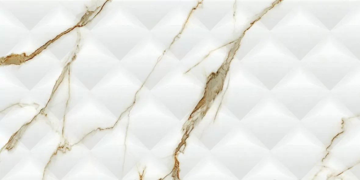 Плитка LE63063A-F50 Bianco Carrara Oro Monticulo Rectificado 30х60