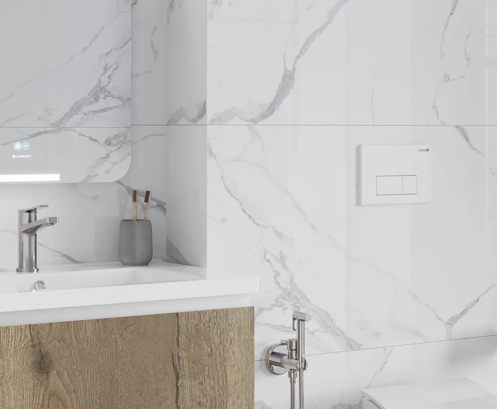 Керамогранит Calacatta Splendid Silver Белый Полированный 60х60