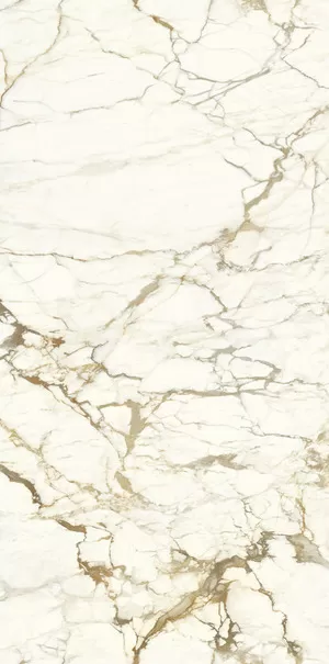 Керамогранит UM6L300575A Calacatta Macchia Vecchia Block A Lucidato Shiny 150x300