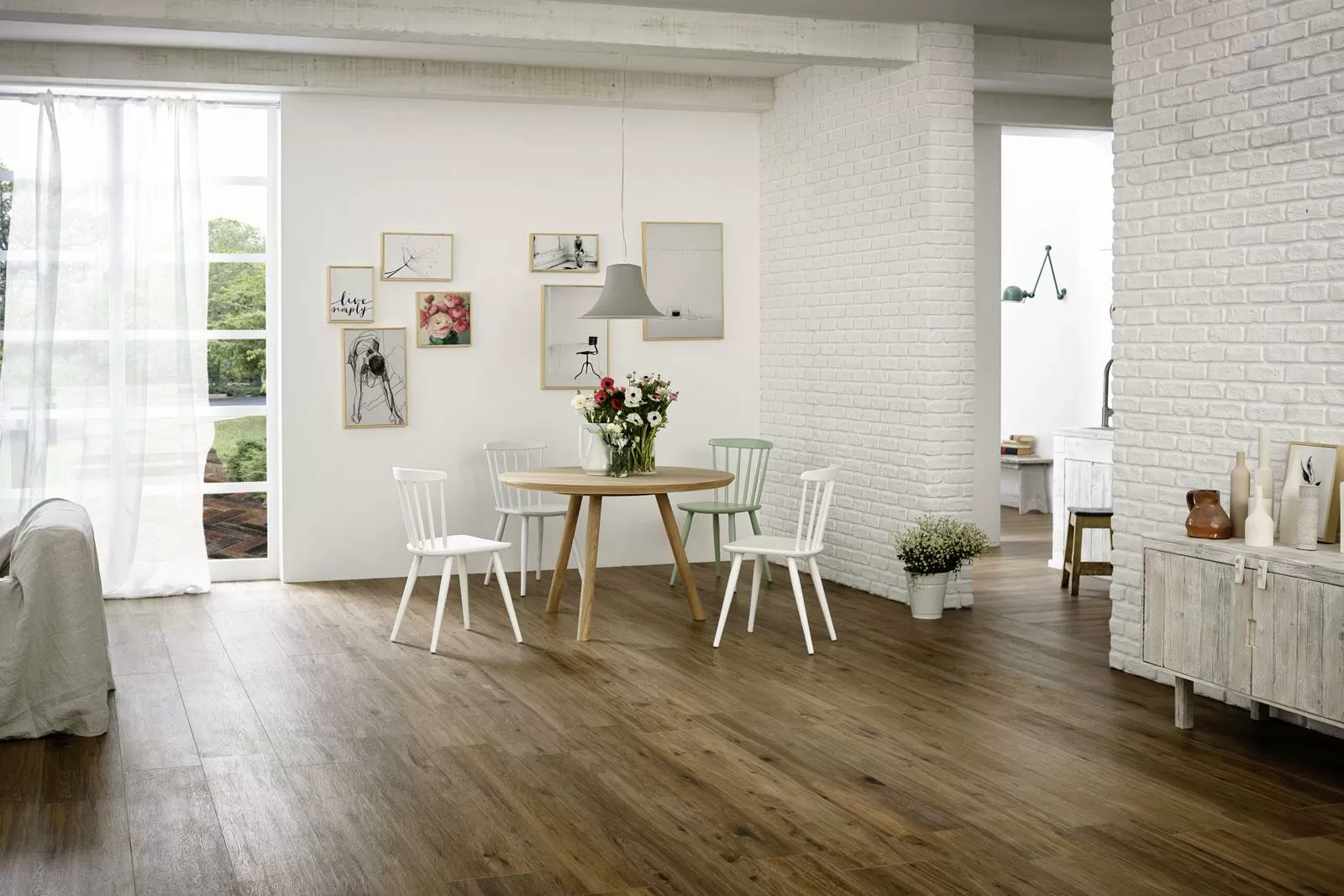 Керамогранит MMJ6 Treverktrend Rovere miele 25x150