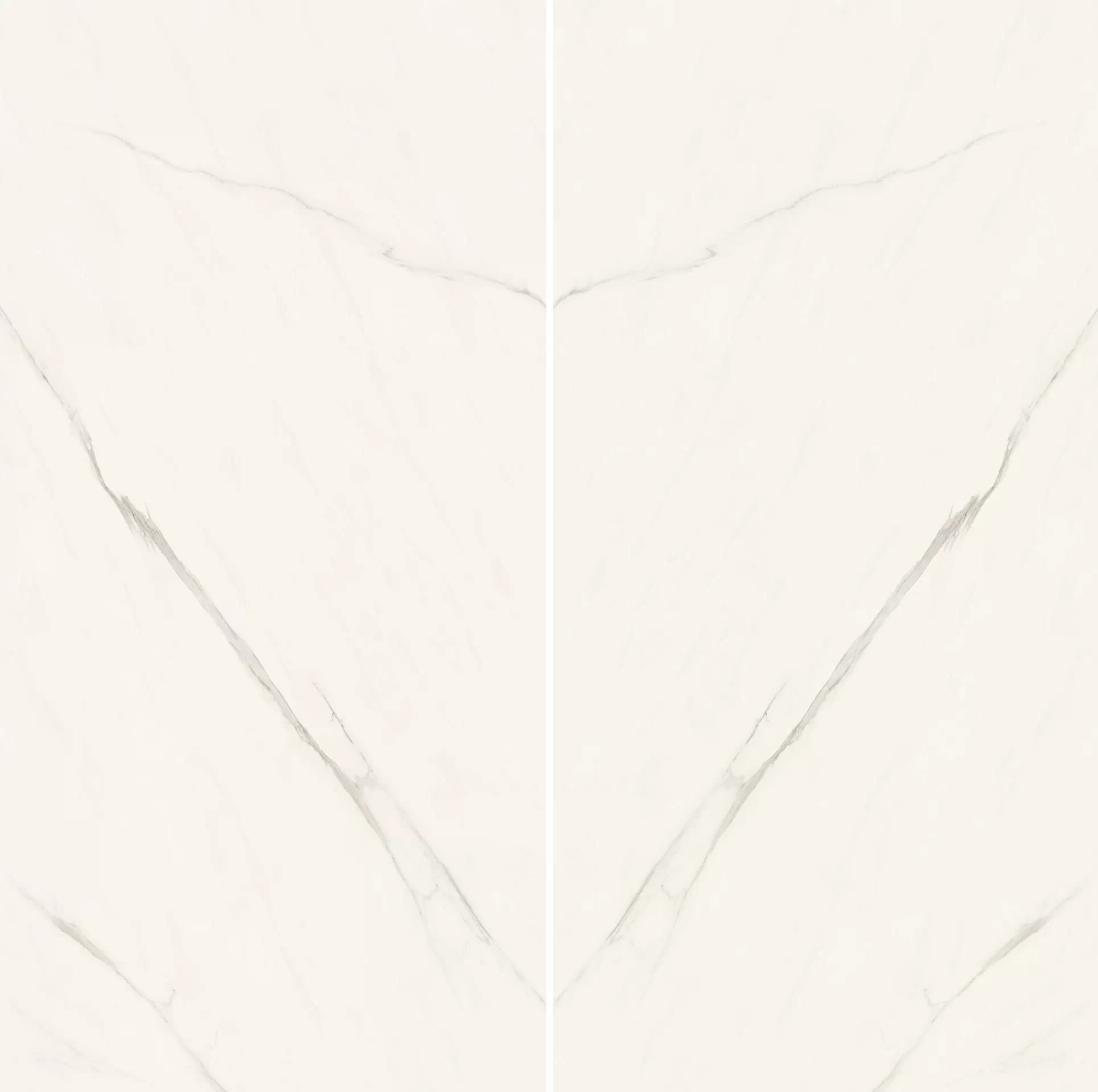 Керамогранит AJKA Calacatta Meraviglia Bookmatch Lapp. 6mm 160x320