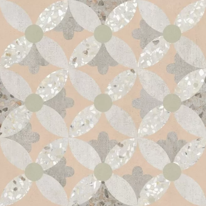 Керамогранит K949796LPR01VTE0 Beton-Terrazzo Декор Пэчворк 7ЛПР 60x60