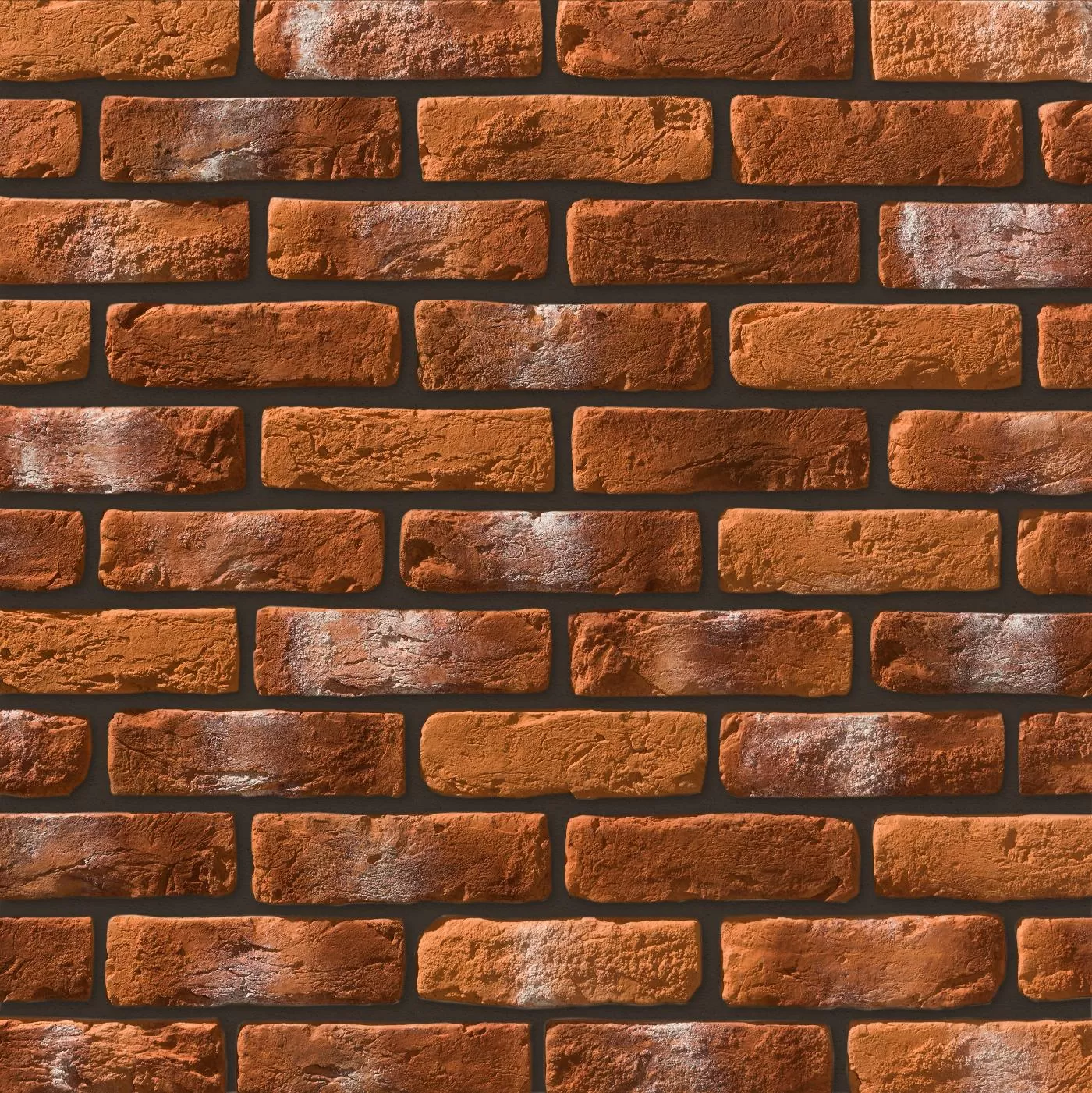 Искусственный камень Декоративный кирпич Плоскость Мадрид 490 25-28x7-8x1,7