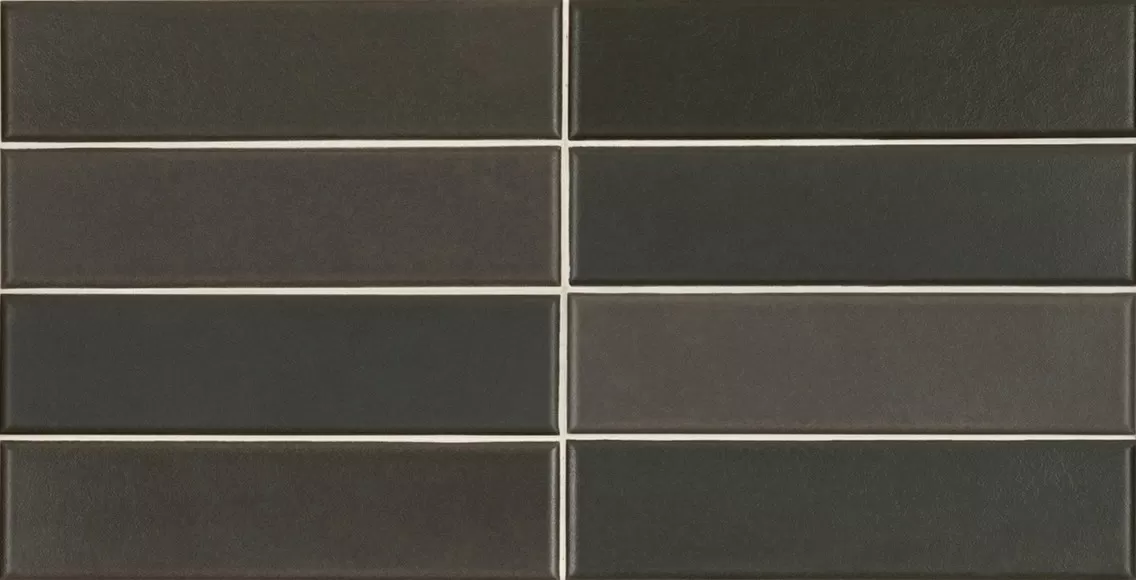 Плитка 26484 Volcanic black 7,5x30