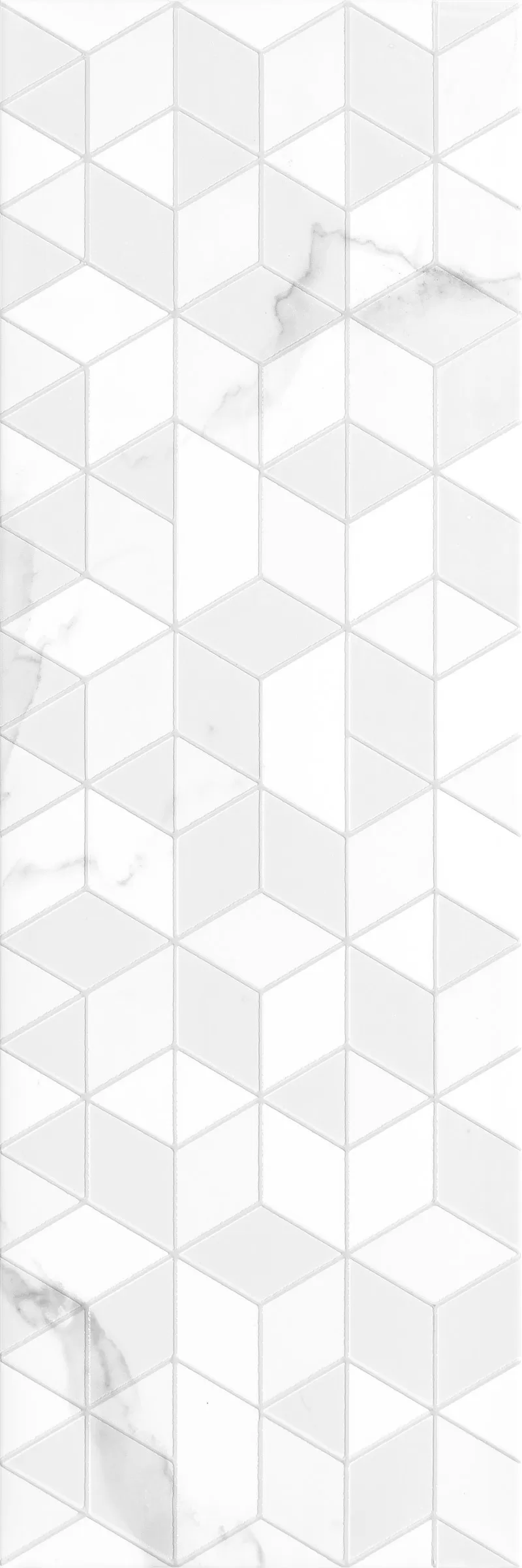 Плитка Декор Calacatta Geo Decor Rett 25x75