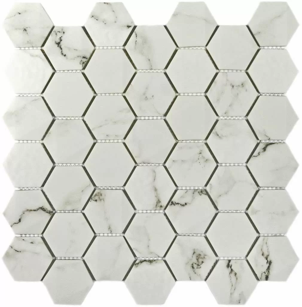 Мозаика Volume White 48*48*6.5 303*300