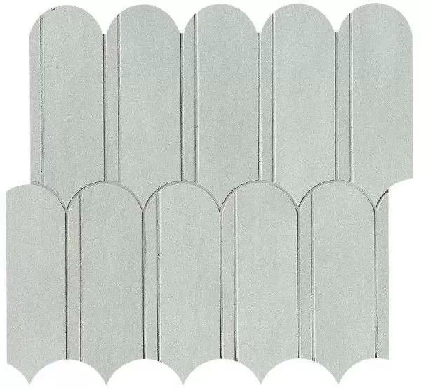 Мозаика fQKS Milano Mood Acquamarina&Perla Archs Mosaico 28.2x31