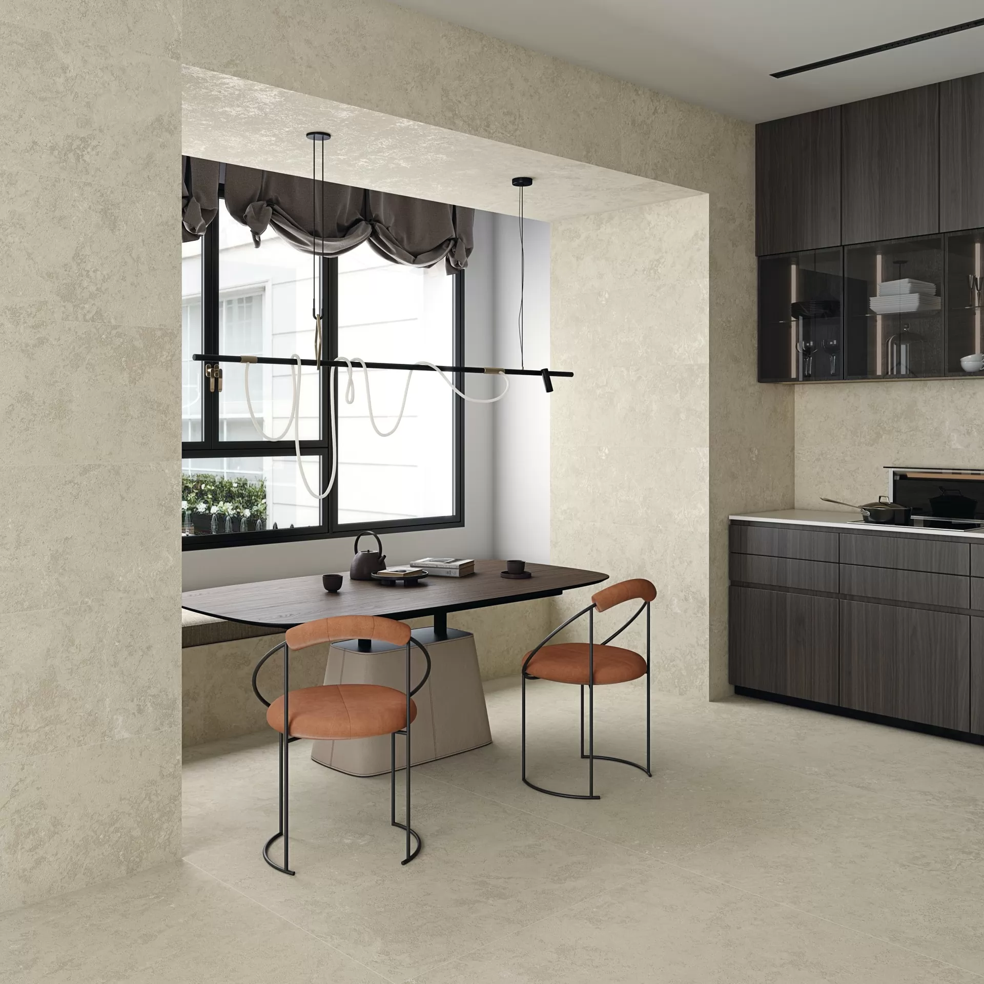 Керамогранит 40UM Camden-R Natural 80x80