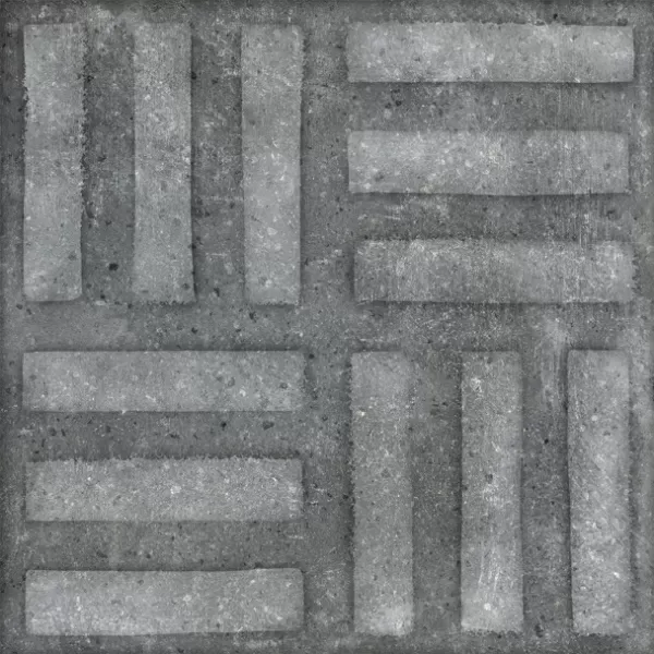Керамогранит Paulista Grafito Antideslizante Mix 20x20