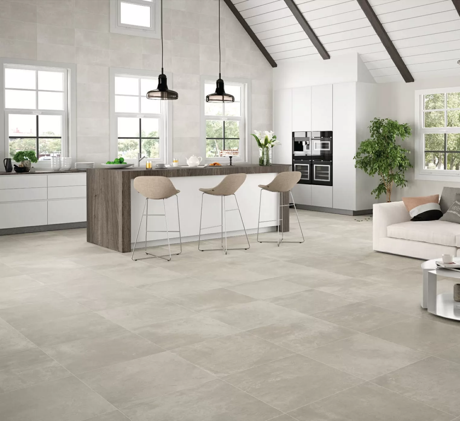 Керамогранит Rodano Light Grey MT Rect 60x120