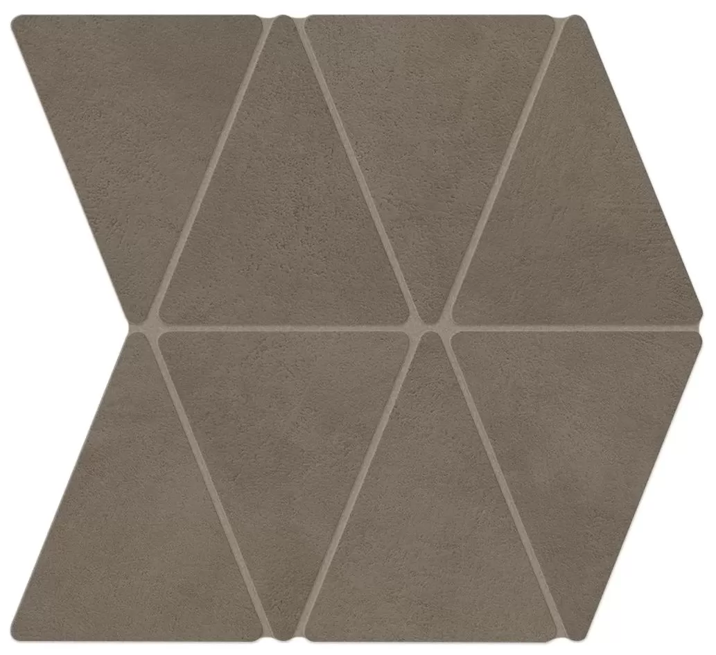 Мозаика A7CQ Boost Natural Umber Mosaico Rhombus 36,7x33,8