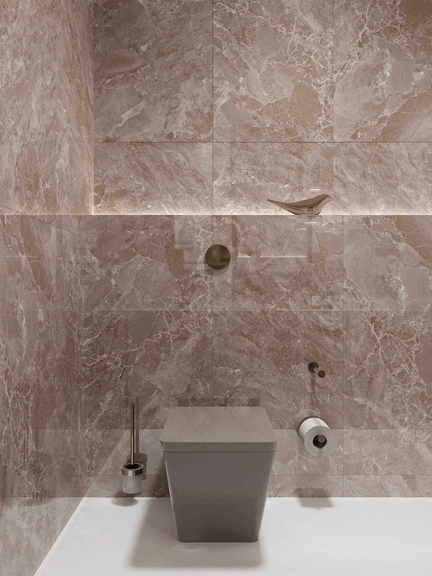 Керамогранит FP1031-A Modena Brown Full Polished 60x120