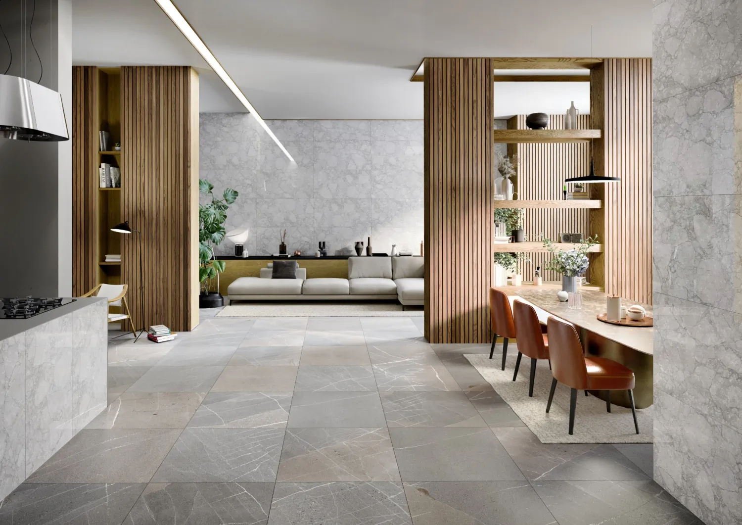 Керамогранит TI008080N Tinos Grey 80х80