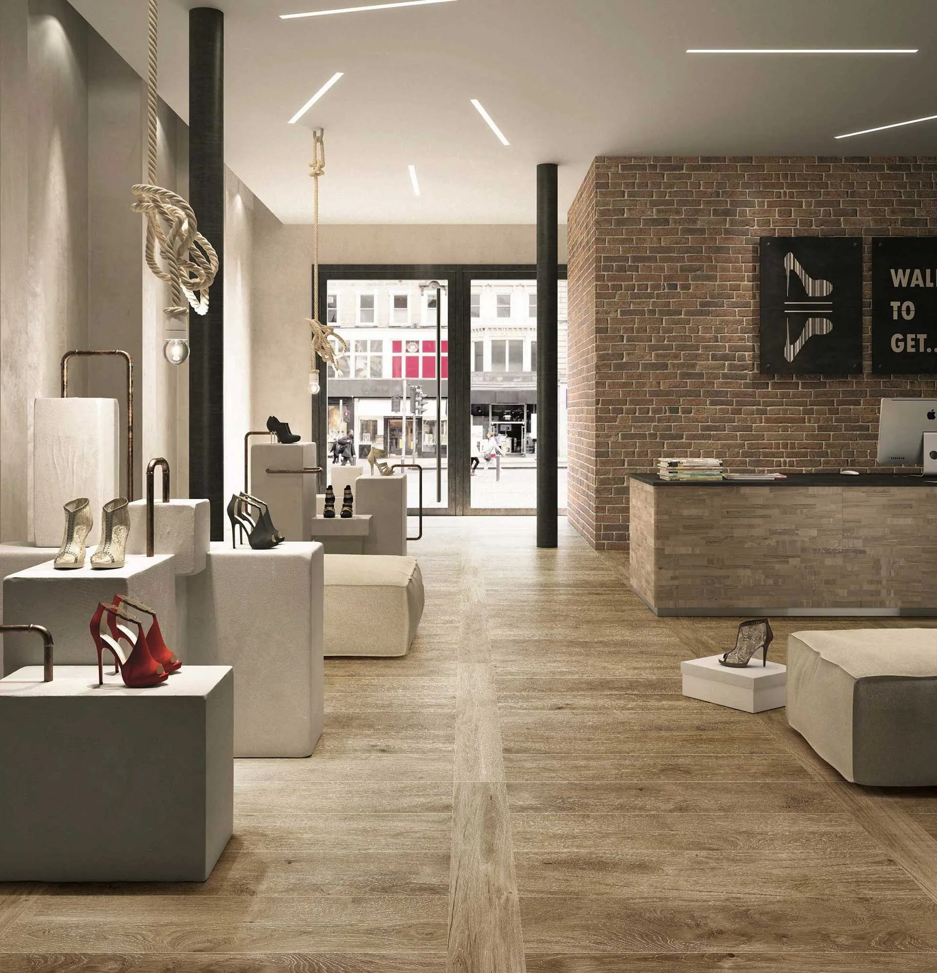 Керамогранит Naturale Teak M 20x120