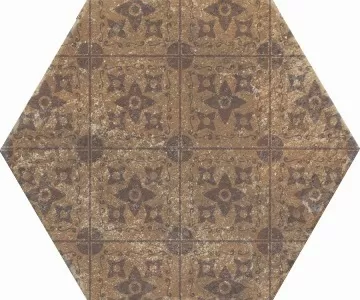 Керамогранит Pompeia Decor Marron 20х24