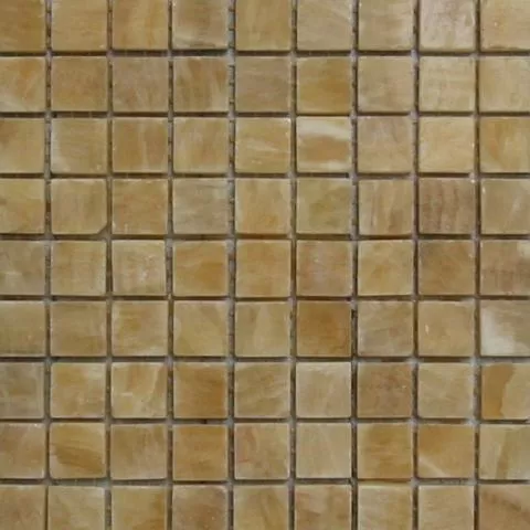 Мозаика HONEY ONYX 1,5x1,5x0,8 polished