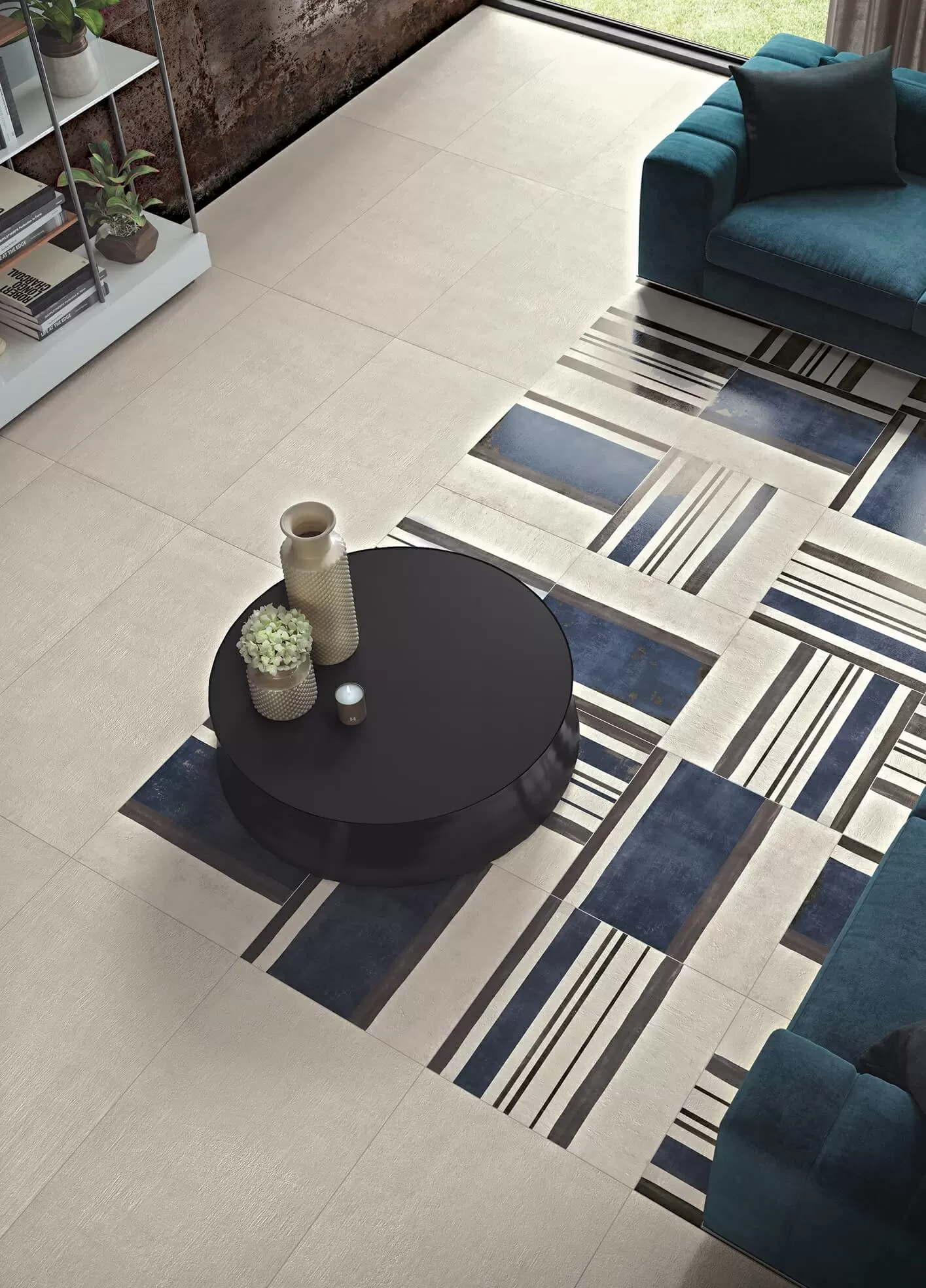 Мозаика 1062376 Mosaico Costruire Random Metallo Nero 30х30