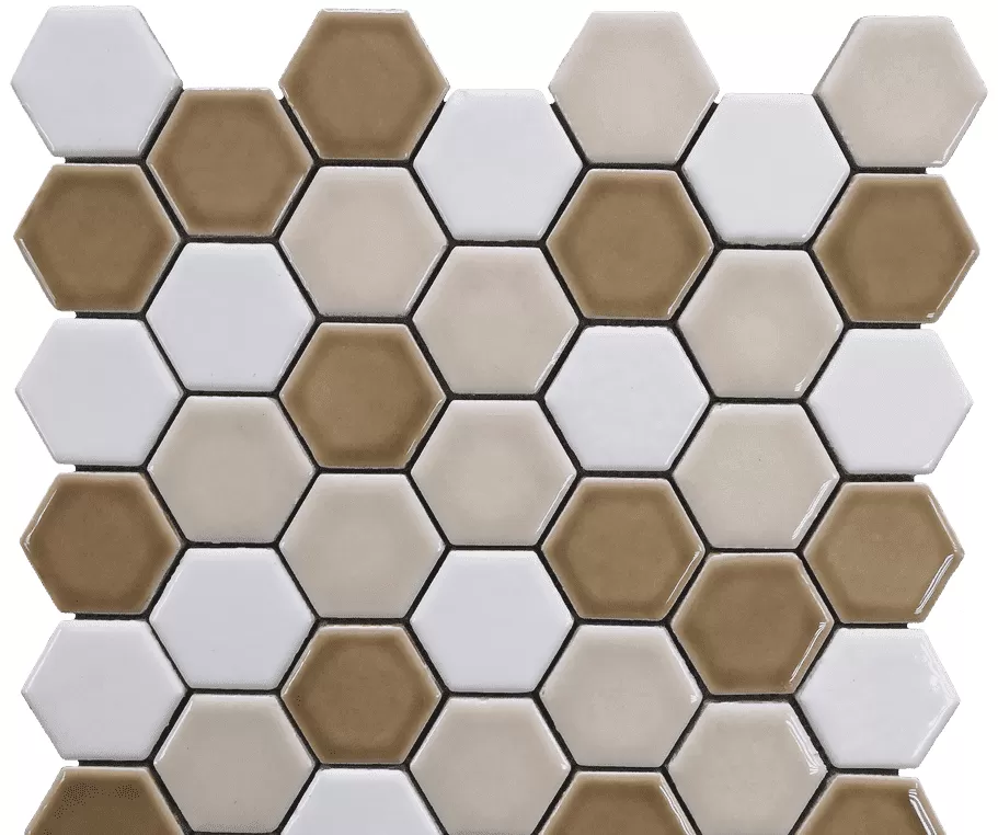 Мозаика Terra Hexagon 30.15х30.15