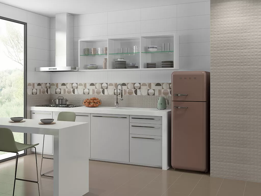 Плитка Cromatica Kleber Pink Brillo 25x75