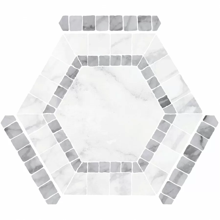 Керамогранит Ibiza White 22x25