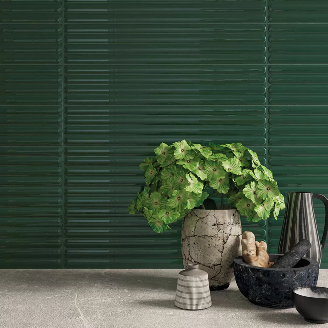 Плитка Plinto Green Matt 10.7x54.2
