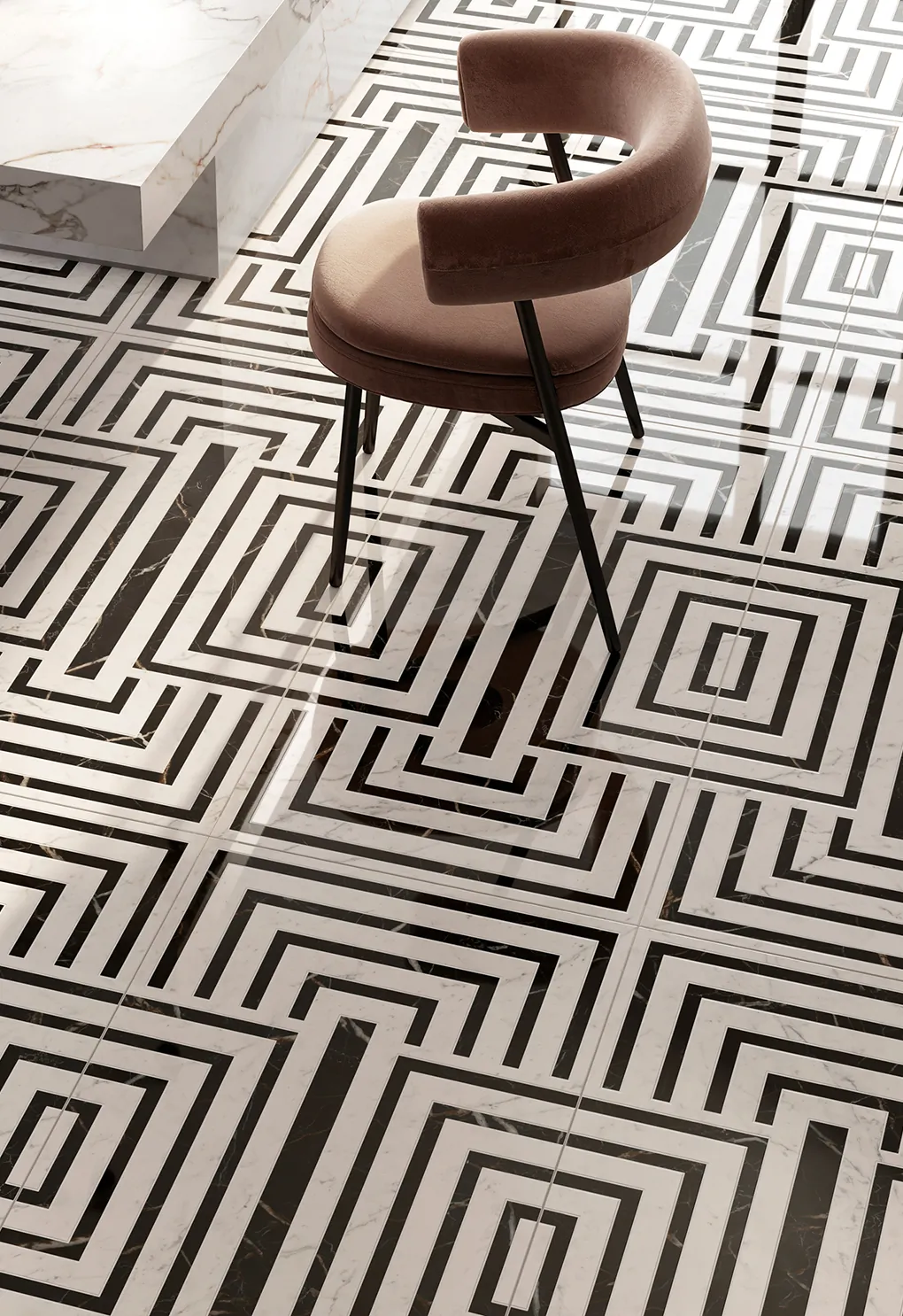 Керамогранит A2INT00205T Intarsi Raffaello 3D Satin Ret 60x120