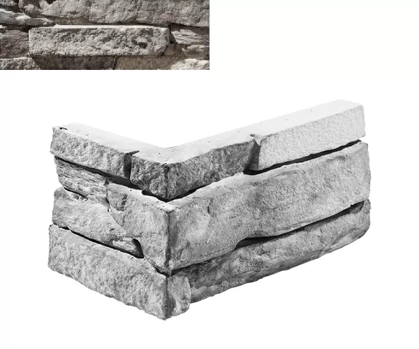 Искусственный камень Угловой элемент Шампань 098 20/10x10x3