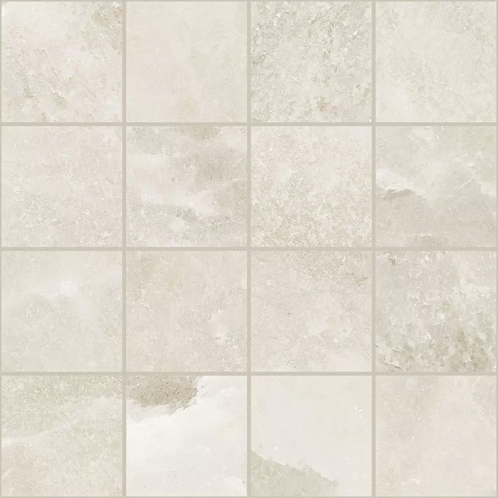 Мозаика 766771 Rock Salt White Gold Luc Mosaico 7.5x7.5 6mm 30x30