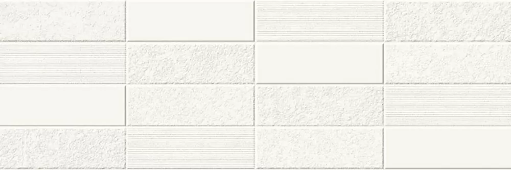 Плитка Lille Mosaic Blanco 25x75