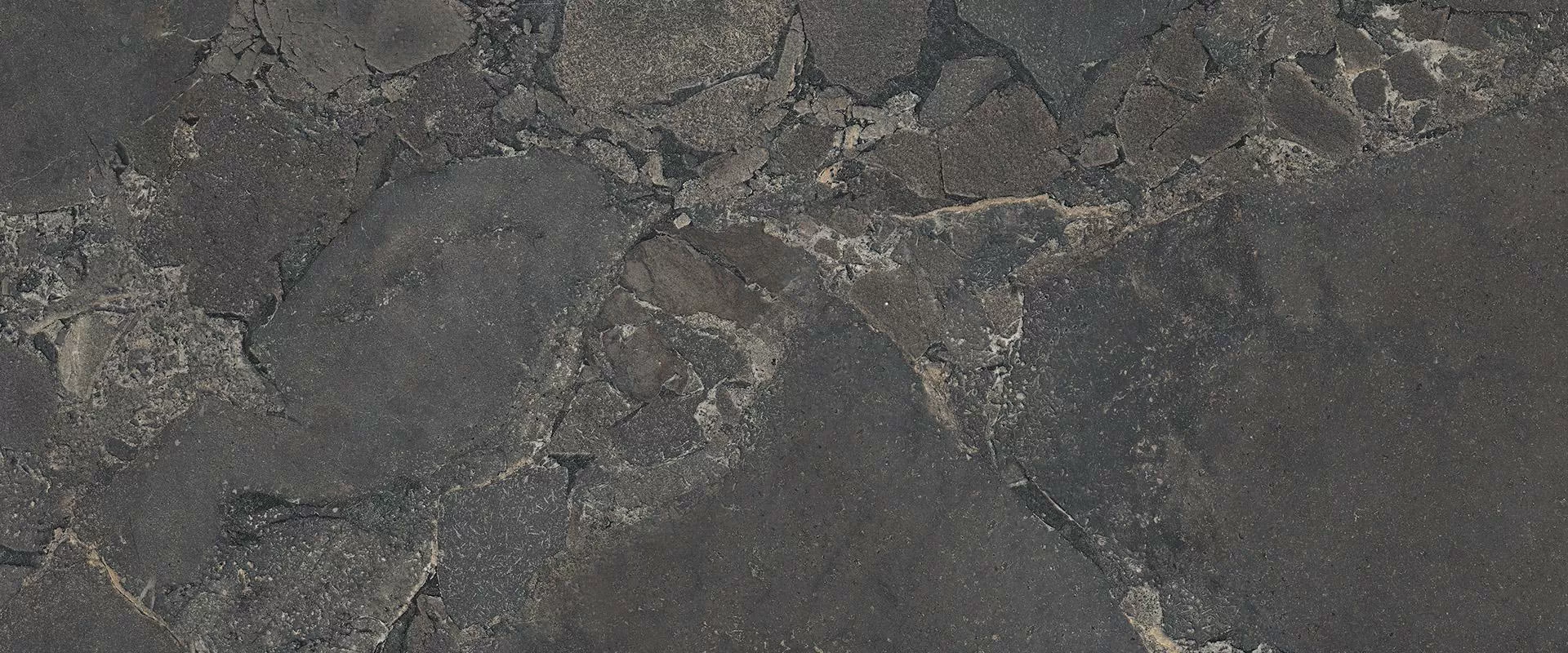 Керамогранит EMLX Unique Infinity Cobblestone Black Naturale Rett 6.5mm 120x278