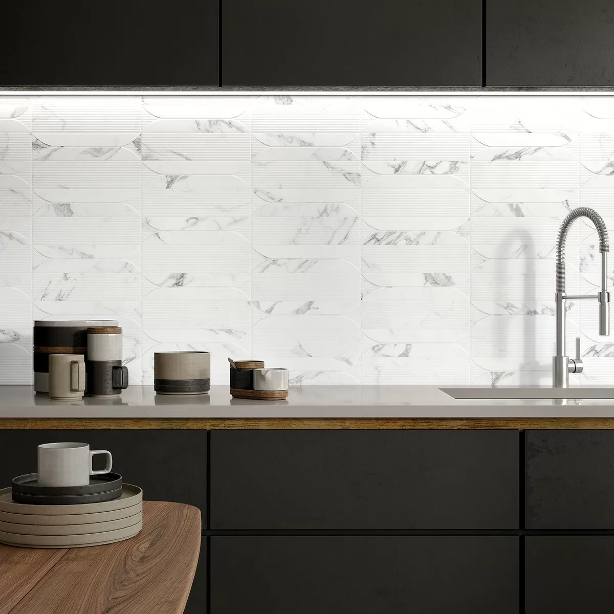 Керамогранит Mural Aura Crema 32x62.5