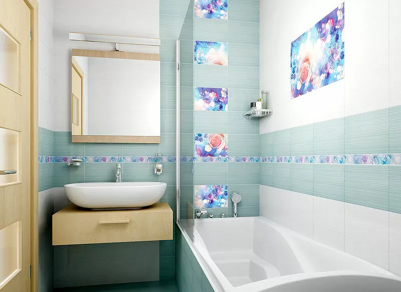Плитка Rose P4D267 Панно из 4-х плиток 60х40