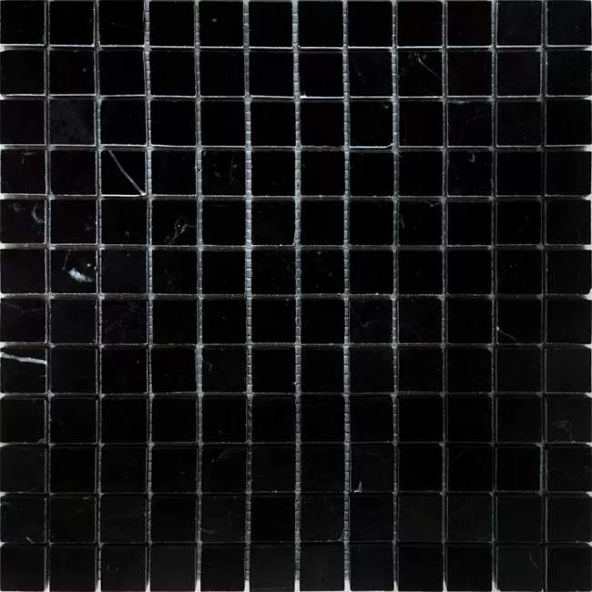 Мозаика Pietrine Nero oriente POL 2.3x2.3 29.8x29.8x7