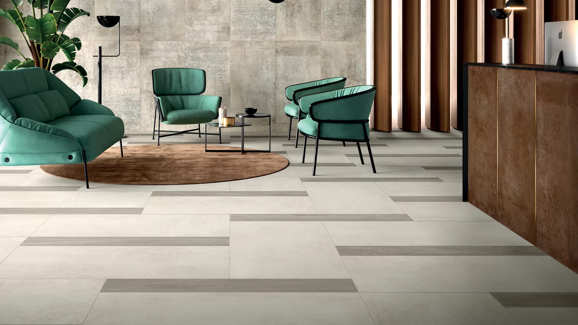 Керамогранит Absolute Elements Petrol 60х120