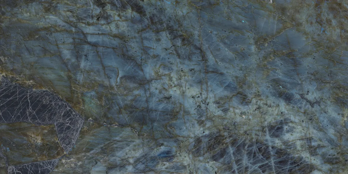 Керамогранит Rigel Azul синий матовый+гл.чернила 80x160